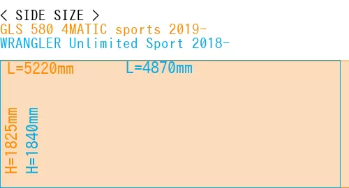 #GLS 580 4MATIC sports 2019- + WRANGLER Unlimited Sport 2018-